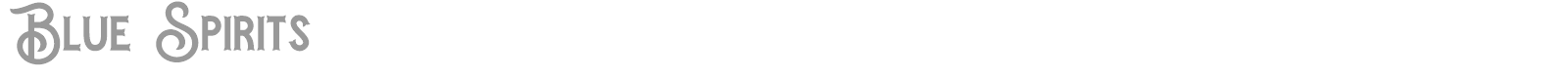 Blue Spirits font preview